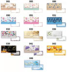 MFP Pénzboríték Exclusive 18x8, 5 cm - 13 mintával