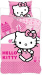 Brandmac Hello Kitty Pink World ágyneműhuzat 140×200cm, 70×90 cm BRM024397 (BRM024397)