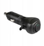 LAMPA Szivargyújtó dugó Euro oldalsó bemenet kapcsoló 12/24V 10A