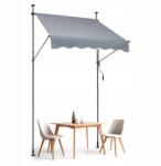 Vevor 59x47"-es terasz napellenző, behúzható napellenző, napellenző tekerőkarral (SSSZYPHSLZS5)