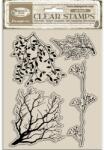 Stamperia WTK232 - Akril pecsételő cm 14x18 - Herbarium Silvae tree branches