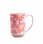 Homla Fabia magas bögre rózsaszín virágokkal 0, 5 l Homla (238984)