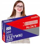 AS Acél irodai galvanizált papírkapcsok, 24/6, 1000db