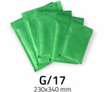  Légpárnás Boríték (buborékos boríték) G/17 Zöld 230x340 mm