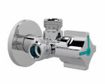 Arco VITAQ Twin sarokcsap dupla csatlakozási lehetőséggel, 1/2" x 1/2" x 1/2 (CQ4105)