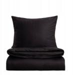 Homla Bamsa sima bambusz-szatén ágyneműhuzat fekete 220x200 2*50x60 cm Homla (243586)