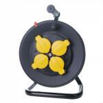 Rum-Lux Kábeltekercselő IP44 kis kábeltekercselő dob 25m-ig 3x1, 5 (N-18FP IP44)