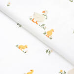 Goldea húsvéti pamutvászon - kacsák 160 cm