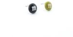  Fülbevaló pötty m&m´s cukorka: Fehér