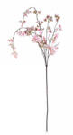 Decorer Set 3 crengute Cires artificial roz maro 114 cm (A56.45.67B)