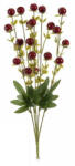 Decorer Crenguta Smochin artificial visiniu verde 42 cm (A56.43.70B)