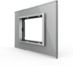 LIVOLO Rama din sticla Livolo standard Italian 3 module - Serie noua SmartElectro IntelligentHouse (VL-P9E-3I)