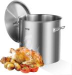 VEVOR Oala din inox VEVOR SP53QT404003D, capacitate 50.1 L, baza termica, argintie (SP53QT404003D)
