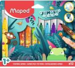 Maped Флумастери MAPED Jungle Jumbo 12 цвята
