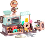 Chipolino Set jucarie Chipolino Donut Shop cu lumini, sunete si 34 accesorii Bucatarie copii