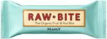 RAWBITE Baton de fructe si arahide, fara zahar adaugat bio 50g