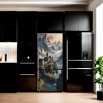 AVEX Folie imprimata color pentru decor Frigider, dimensiune 200 x 90cm, model: AVX-FR16 (AVX-FR16) - mobiplaza