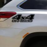AVEX Sticker autoadeziv pentru vehicule Off Road, model "4x4 Off Road", dimensiune 29 x 11 cm, culoare Neagra (AVX-OFFROAD-05)