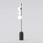 Emibig Lampadar ETNO LP4 Negru (1503/LP4)