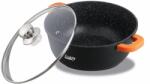 casacuoferte. ro Cratita 2.3L Aluminiu Turnat+Capac, Dark Line, Cooking By Heinner (HR-SCO-A0320A)