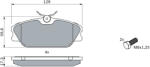 Bosch 0 986 424 533 set placute frana disc