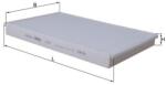 KNECHT LA 75 Filtru aer habitaclu