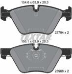 TEXTAR 2379401 Q+ set placute frana disc