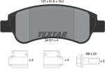 TEXTAR 2410101 Q+ set placute frana disc