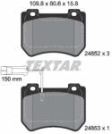 TEXTAR 2485201 Q+ set placute frana disc