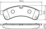 Bosch 0 986 494 335 set placute frana disc