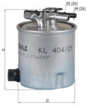 KNECHT KL 404/25 filtru combustibil