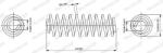 MONROE SP3417 MONROE OESpectrum SPRINGS Arc spiral