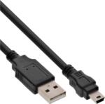 InLine 33107N USB кабел USB 2.0 1, 5 м USB A Mini-USB B Черен (33107N) (33107N)