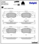 DELPHI Set placute frana DELPHI LP3668 (LP3668)