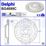 DELPHI Disc frana DELPHI BG4699C (BG4699C) - fixbox