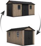 Keter Apex 7, 5 x 15 Ashwood kerti ház, padlóval - 612107 (612107)