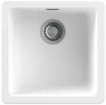 NODOR - Mosogatótálca NorGranite 40.40 1B WH fehér - Elle-4090 (Elle-4090)