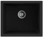 NODOR - Mosogatótálca NorGranite 45.40 1B BK fekete - Elle-4082 (Elle-4082)