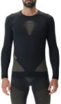 UYN Man Fusyon Cashmere Shiny 2.0 UW Shirt LG SL Round Neck, celebrity gold aláöltöző felső