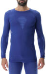 UYN Man Visyon UW Shirt LG SL, blue-blue-white aláöltöző felső