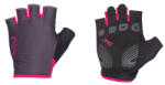 Northwave Active wmn, sötétszürke/pink rövid kerékpáros kesztyű