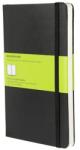 Moleskine QP062 hard cover black plain notebook size L (7490136000)