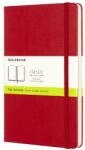 Moleskine QP062R L hardcover red plain notebook (7490136001)
