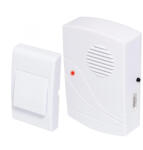 Somogyi Elektronic DB 0600DC vezeték nélküli csengő, max. 60 m hatótáv, 32 dallam, LED fényjelzés, elemes tápellátás (DB-0600DC)