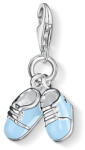 Thomas Sabo Baba cipő ezüst medál kék tűzzománccal (0822-007-1)
