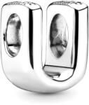 Pandora Moments U betű ezüst charm - 797475 (797475)