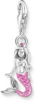 Thomas Sabo Rózsaszín sellő ezüst charm (2167-914-7)