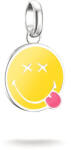Thomas Sabo Connect SMILEYWORLD® sárga emoji charm (CC1292-664-4)