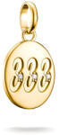 Thomas Sabo 333-as angyalszámú medál kövekkel, aranyozott (CC1250-414-14)