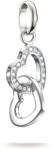 Thomas Sabo Ezüst connect medál összefonódó szívekkel (CC1201-051-14)